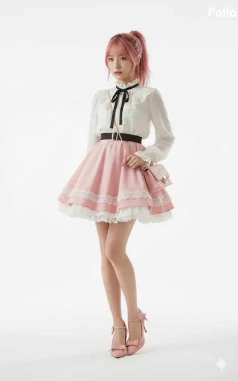 Cute Pink Bow Fashion