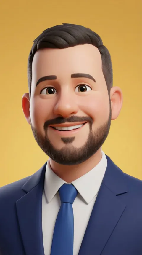 Pixar Style 3D Avatar Creation
