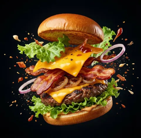 Luxury Food Visual Explosion