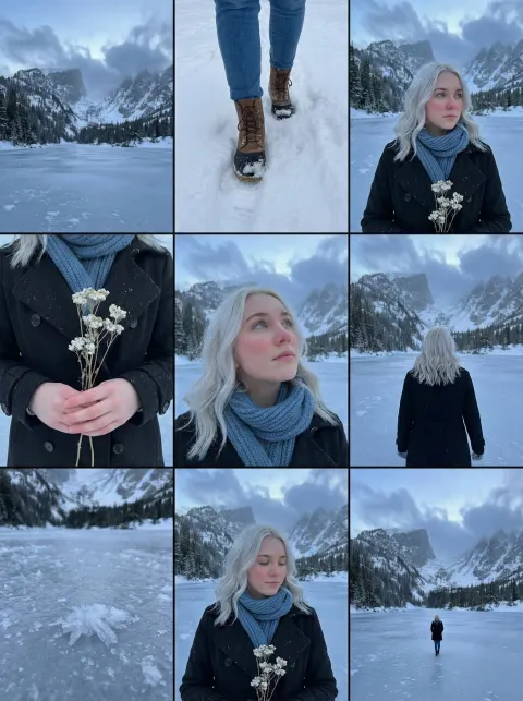 Alpine Winter Storyboard Cinematic