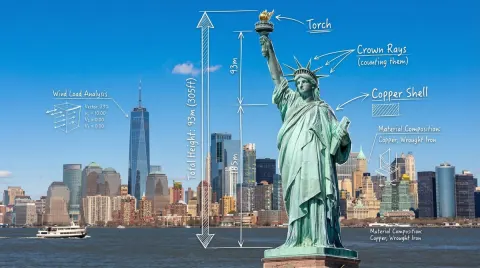 Statue of Liberty AR Engineering Breakdown
