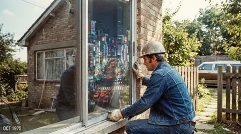 Eerie Window Visual Anomaly