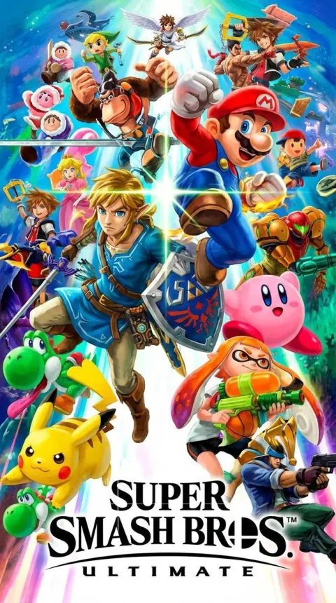 Smash Bros Family Poster