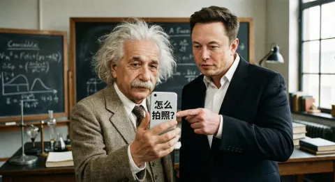 Einstein Learns Selfie