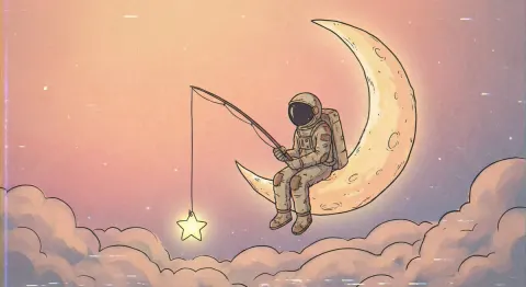 Moonlit Star Fisher