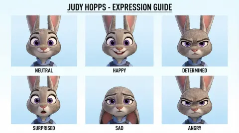 Character Expression Style Guide