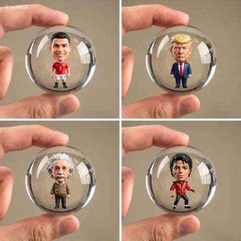 Chibi Figure In Glass Capsule