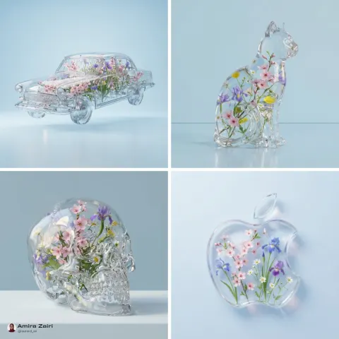 Glass Vessel Spring Dreams