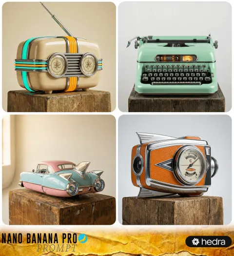 Retro-Futuristic Space Age Design