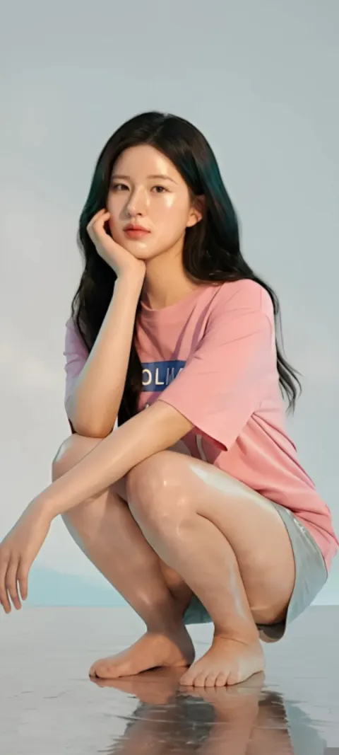 Rosy Zhao Casual Home Photoshoot