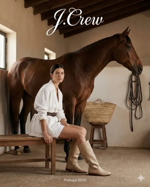 J.Crew Equestrian Fashion Editorial