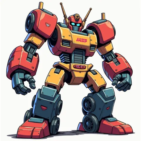 Expressive Toy Robot in Manga Motion