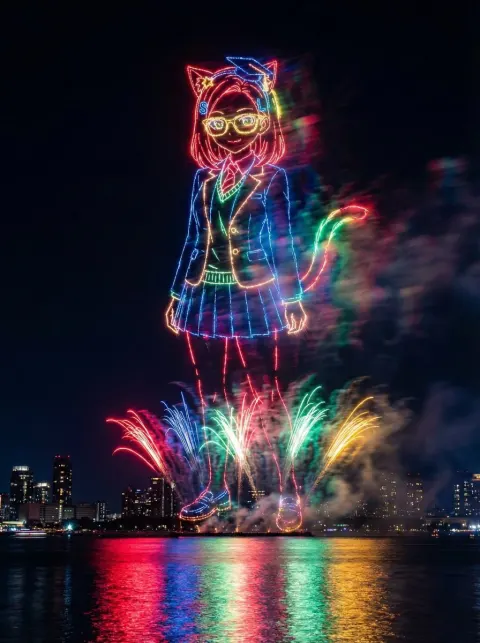 Animal Plant Fireworks AI Effect