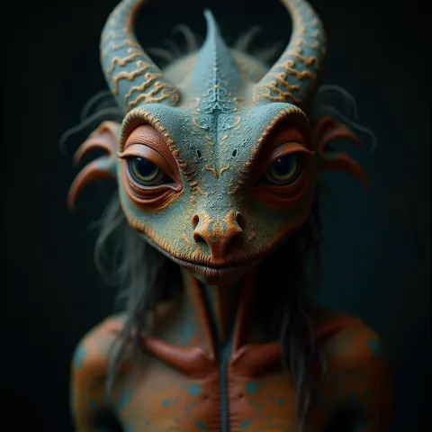 Strange Indian Creature in CineStill Portrait