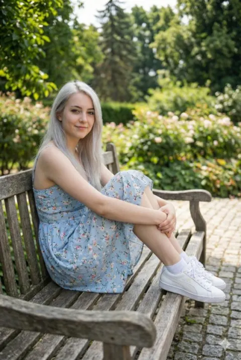 Summer Garden Portrait Session