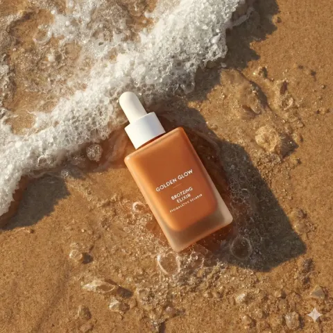 Summer Bronze Skincare Ad