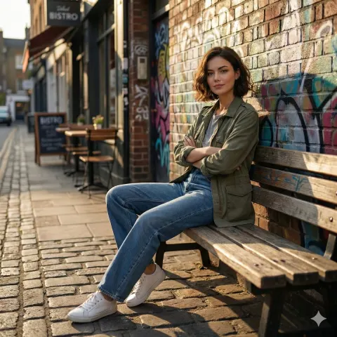 Cinematic Realistic Street Portrait