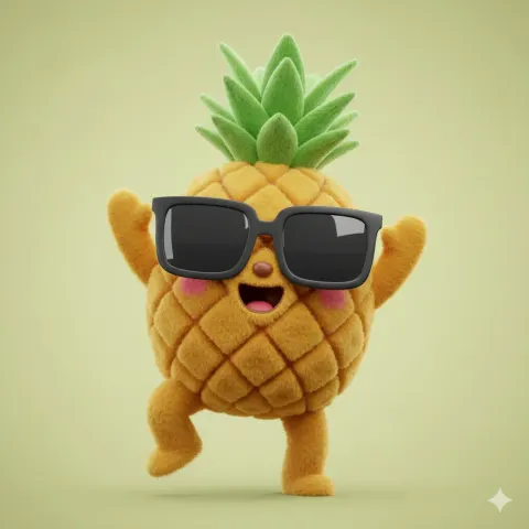 Cute Plush Fruit Character