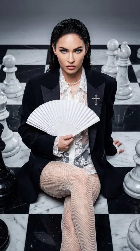 Chess Queen Fashion Editorial