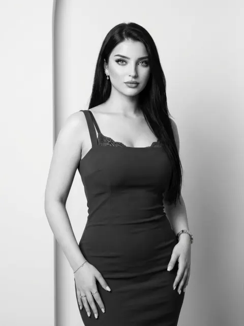 Classic Black White Confidence