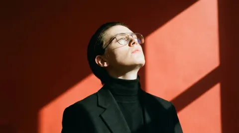 Bold Surrealist Portrait Cinematic Light