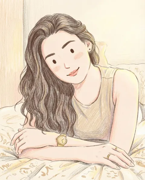 Hand-Drawn Pastel Storybook Art