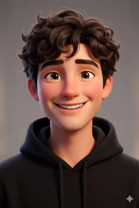 Pixar Style 3D Avatar Creation
