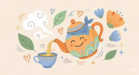 Whimsical Flat Illustration Style