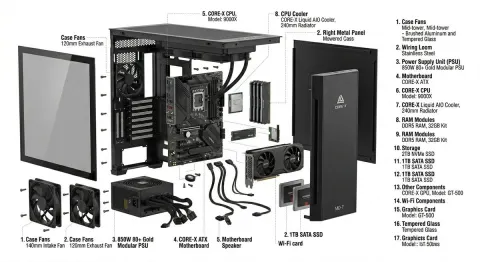Precision Product Exploded View