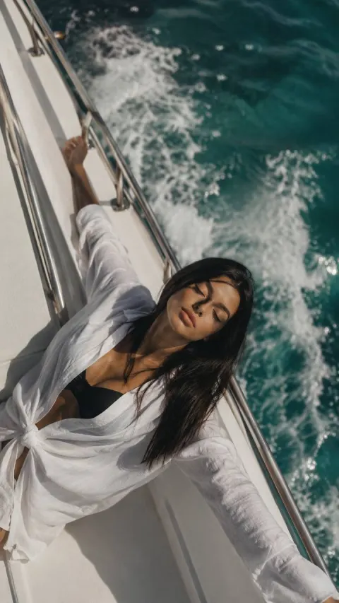 Luxury Summer Boat Deck Escape