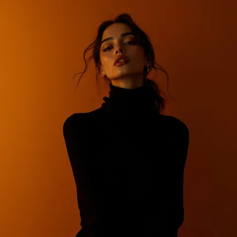 Sepia Glow Fashion Editorial