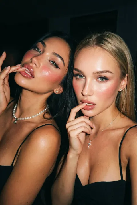 Flash Party Duo Portrait