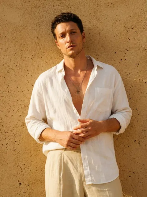 Mediterranean Summer Style Portrait