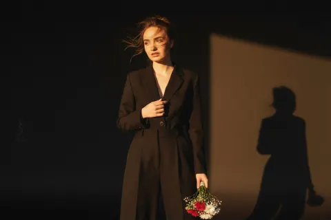 Retro Noir Femme Fatale