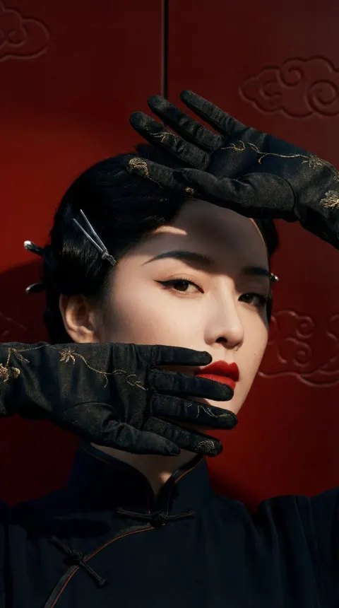 New Chinese Style Fashion Portrait