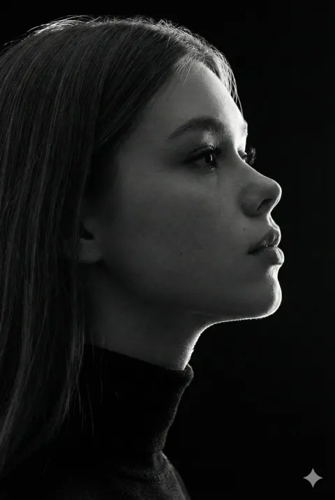 Shadows & Light: Minimal Portrait