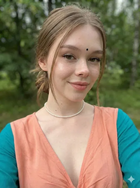 Radiant Beauty in Soft Light