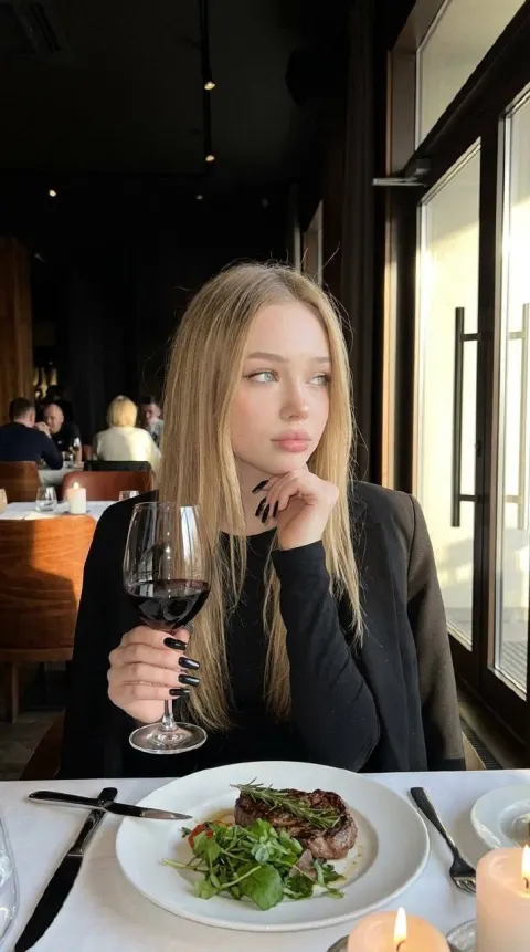 Dreamy Wine Moment