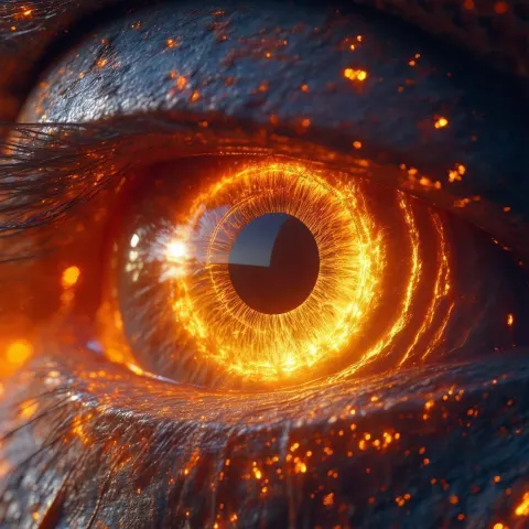 The Eye of Sauron in Volumetric 3D