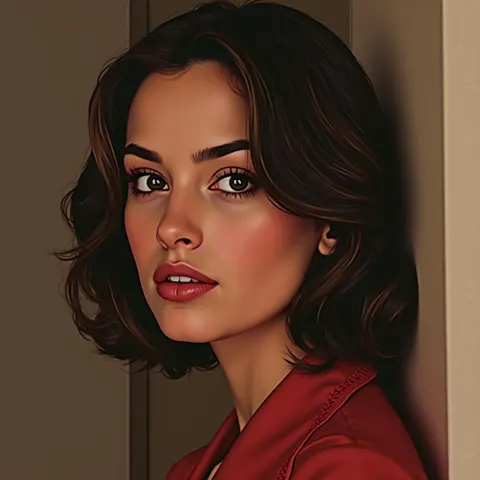 Ana De Armas on a Twin Peaks Poster