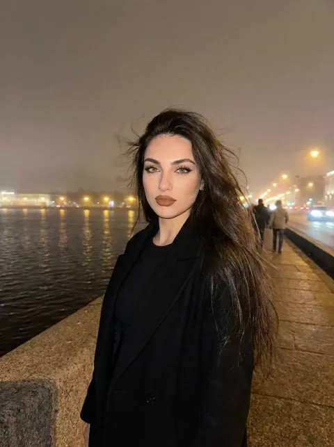 St. Petersburg Night Bridge Portrait