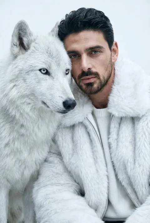 Arctic Wolf Fashion Editorial
