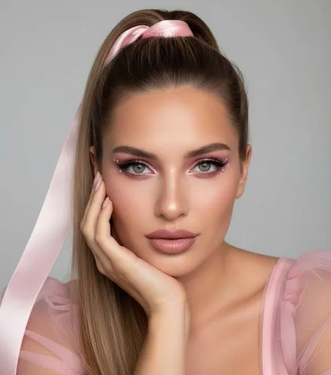 Pink Tulle Fairy Glam Portrait