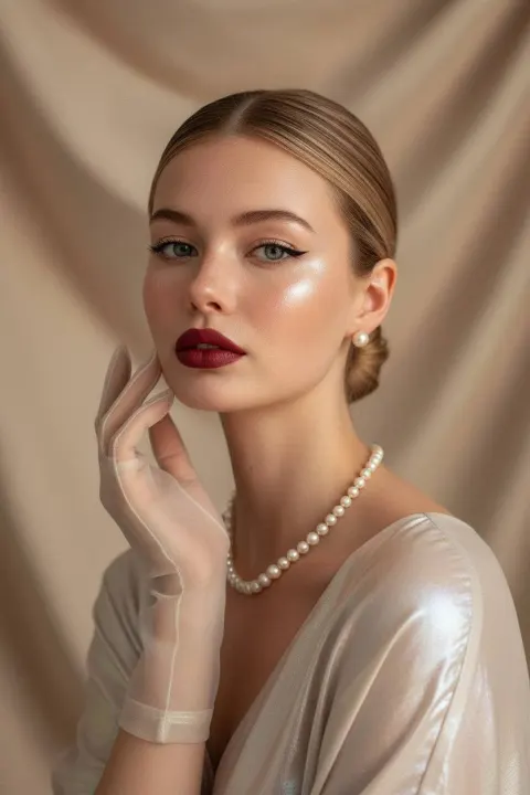 Luxury Vogue-Style Portrait Editorial