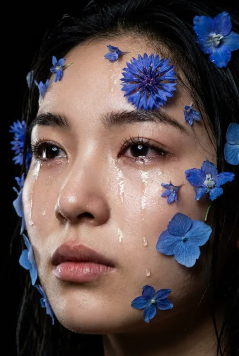 Tears and Blue Blossoms