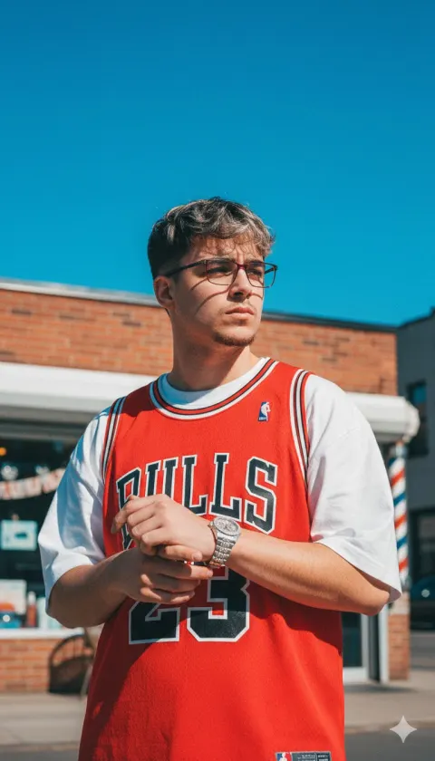 2000s Hip-Hop Street Portrait