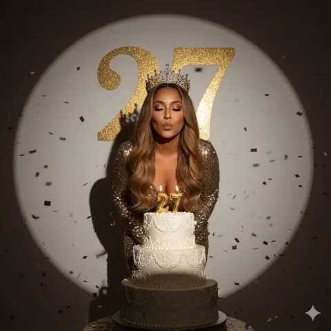 Glamorous 27th Birthday Portrait Shoot