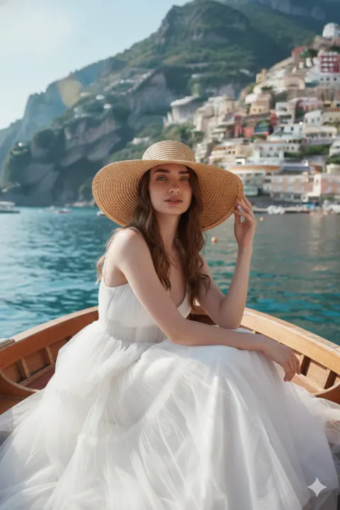 Amalfi Coast Dream Portrait