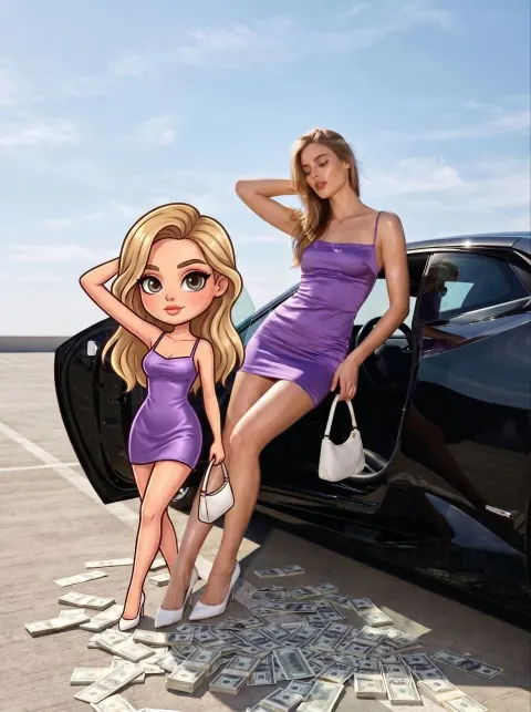 Real Meets Chibi Street Cinematic