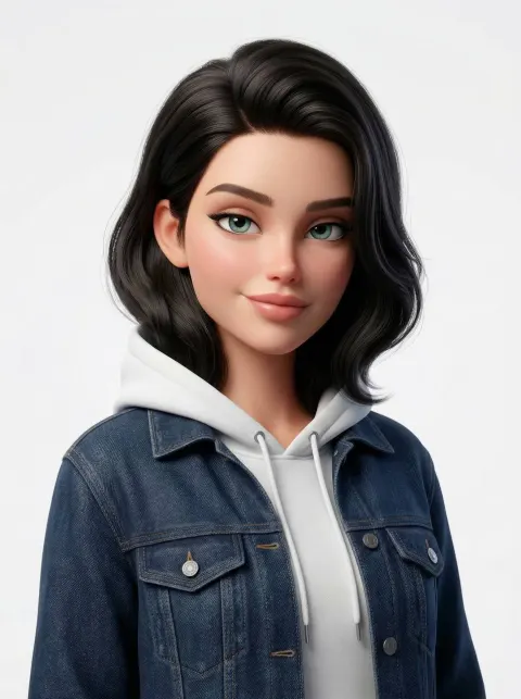Pixar 3D Avatar Portrait Customization